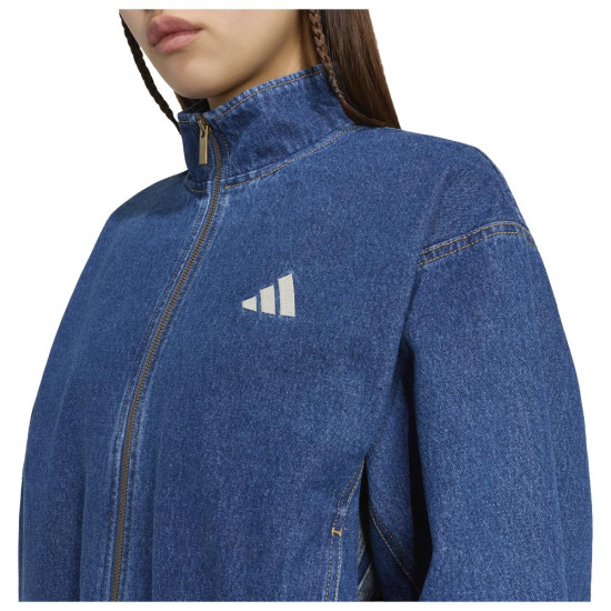 Adidas Γυναικείο μπουφάν Sportswear Stadium Washed Denim Jacket